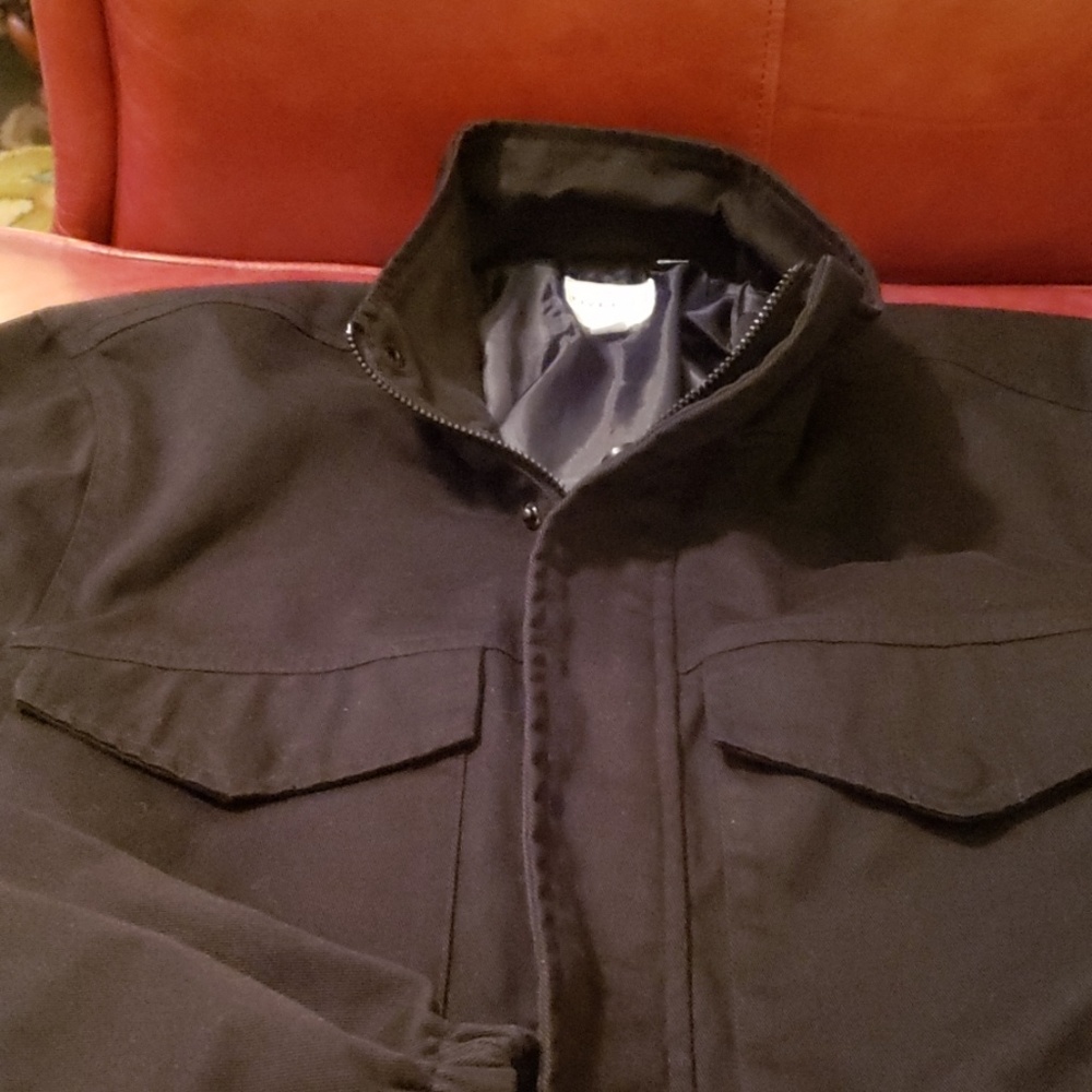 FIVE FOUR- Utility Jacket- light weight Black